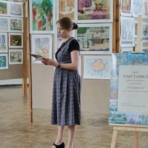 Открытие второй отчётной выставки изостудии «Акварель» Дворца творчества детей и молодёжи!